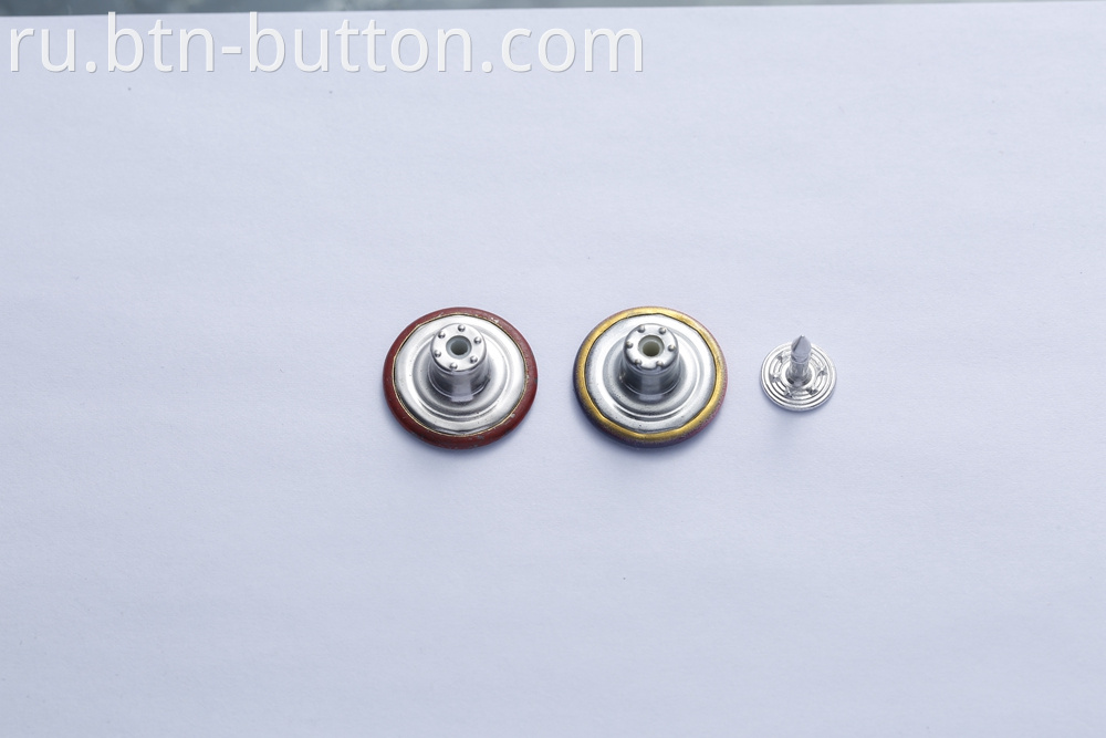 Snap button used for denim clothing